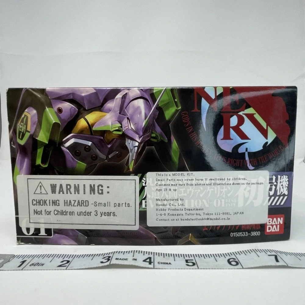 Bandai XXXG-01W Wing Gundam Mobile Suit‎ AND Evangelion-01 EVA Open Kit